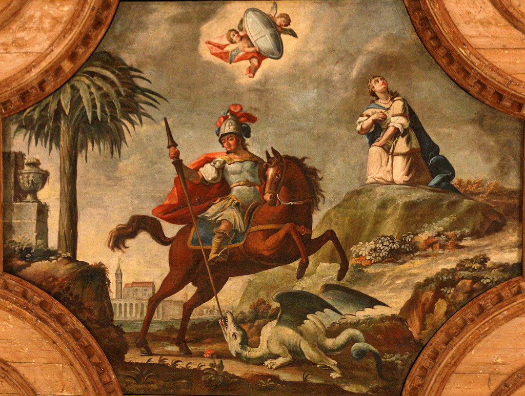 Boj sv. Jurija z zmajem