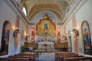 Notranjost cerkve sv.Petra